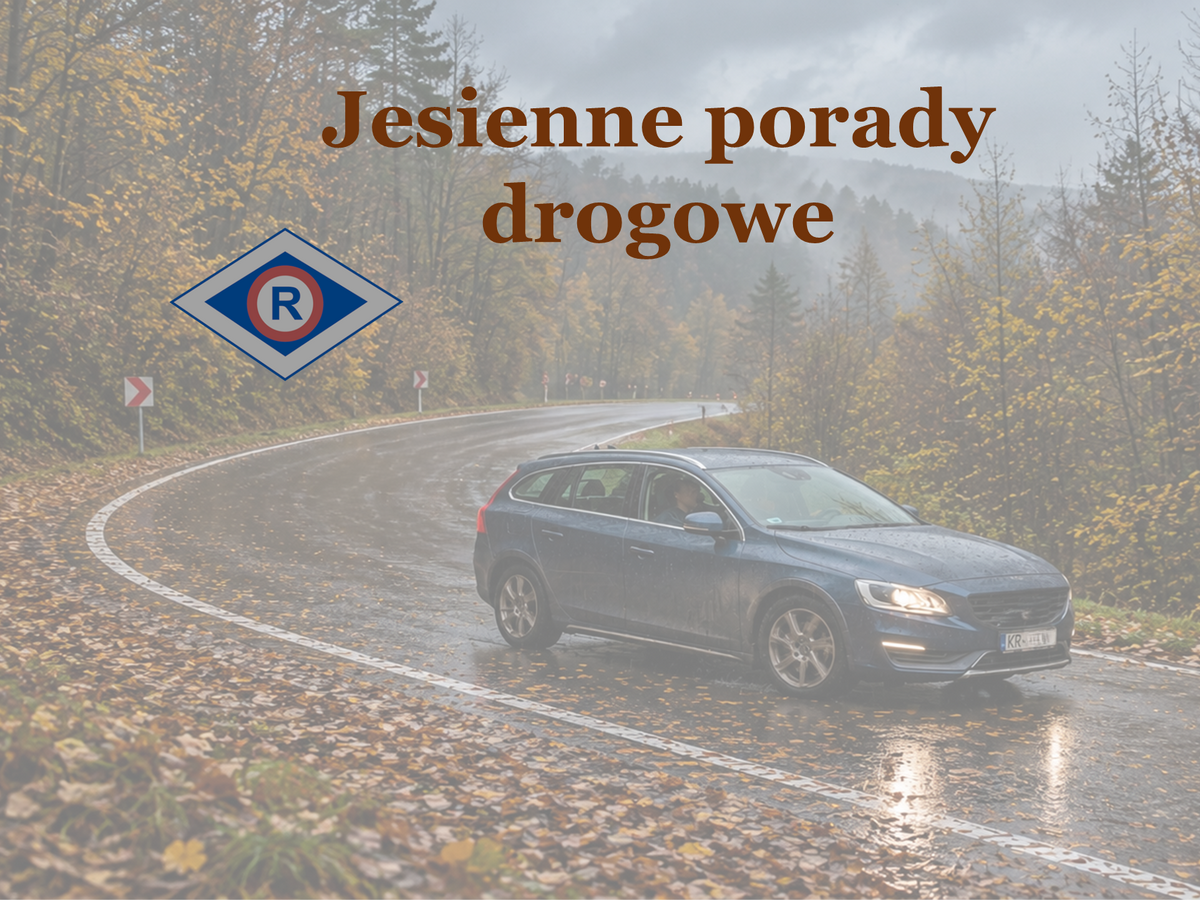 Jesienne porady bezpieczeństwa od małopolskiej policji