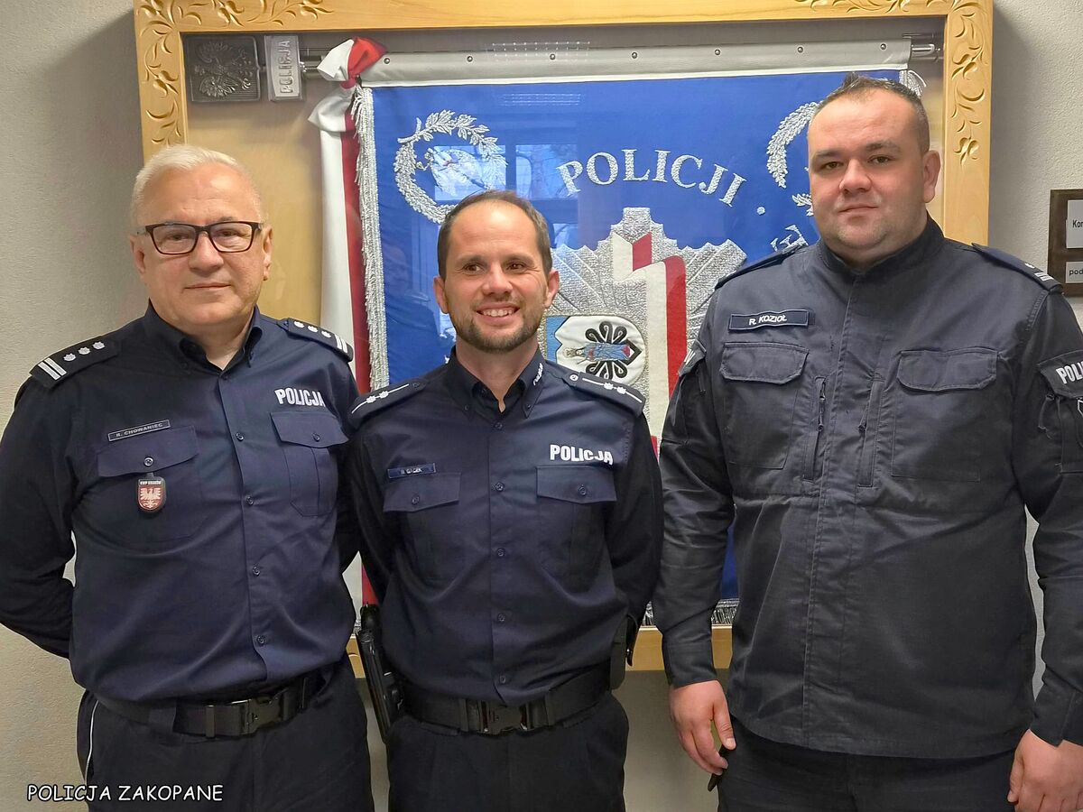 Policjant z Zakopanego zajął drugie miejsce w turnieju dyżurnych
