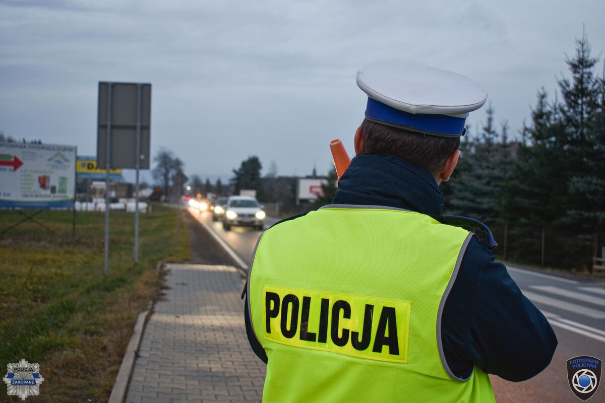 Kierowca TAXI stracił prawo jazdy w Murzasichle