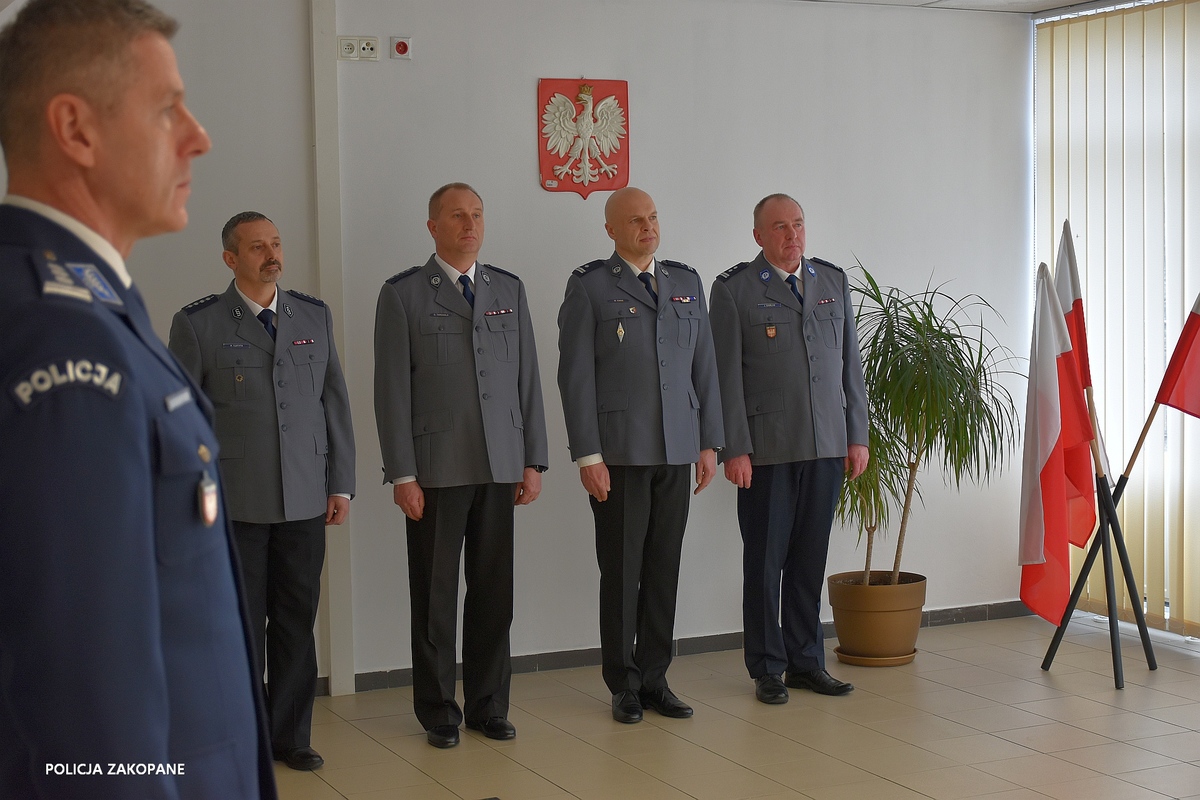 ZMIANY KADROWE W KOMENDZIE POWIATOWEJ POLICJI W ZAKOPANEM - AKTUALNOŚCI ...